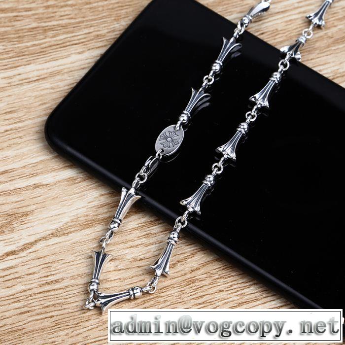 クロムハーツ 風通しの良いフレア CHROME HEARTS オシャレな印象に ネックレス