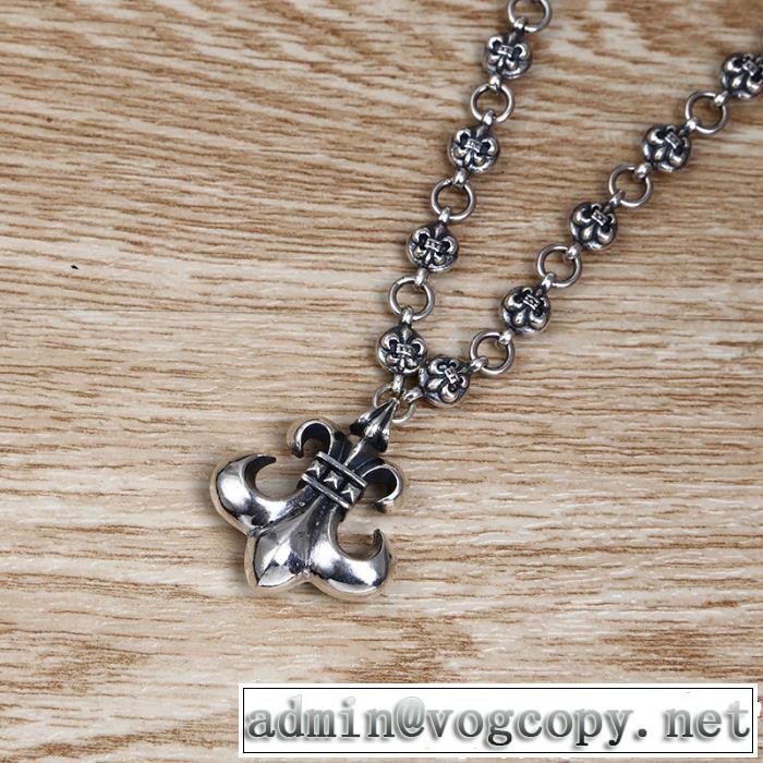  甘過ぎず大人な印象に ネックレス クロムハーツぐっと鮮度がアップ CHROME HEARTS 