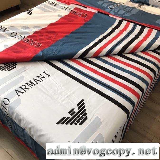 2019-20秋冬トレンドファッション アルマーニヒットする秋冬コレクション  ARMANI   寝具4点セット