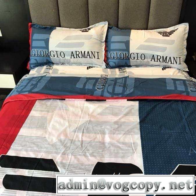 2019-20秋冬トレンドファッション アルマーニヒットする秋冬コレクション  ARMANI   寝具4点セット