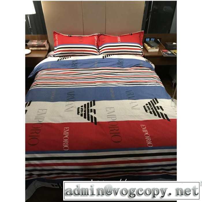 寒い季節トレンド上品 アルマーニ ARMANI 気になる2019年秋のファッション  寝具4点セット