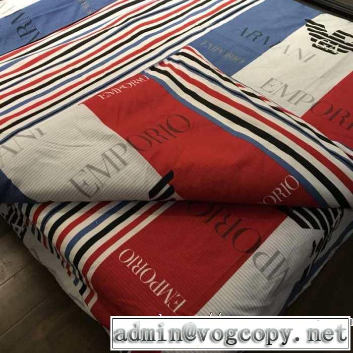 寒い季節トレンド上品 アルマーニ ARMANI 気になる2019年秋のファッション  寝具4点セット