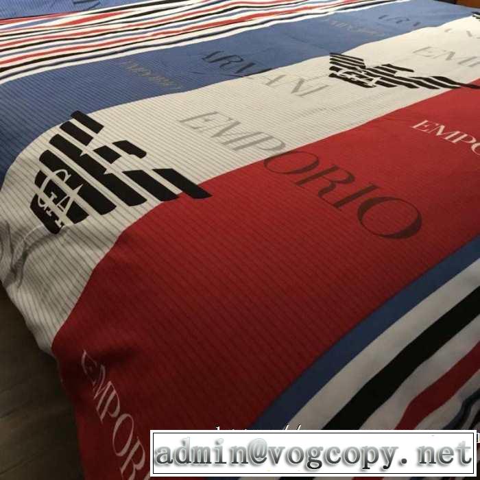 寒い季節トレンド上品 アルマーニ ARMANI 気になる2019年秋のファッション  寝具4点セット