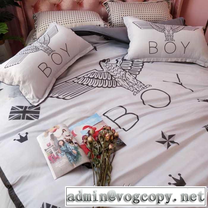 BOY LONDON  機能性が良くブランド新品 寝具4点セット ボーイロンドン2019秋冬人気色おすすめ