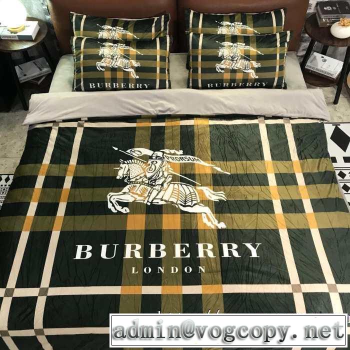 大胆なチェックの人気トレンド 寝具4点セット バーバリー2019-20秋冬取り入れやすい  BURBERRY