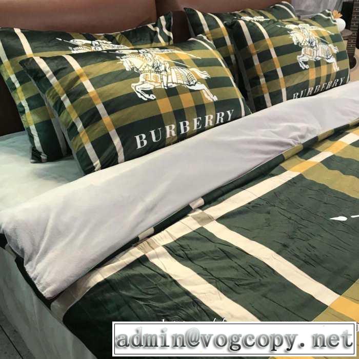 大胆なチェックの人気トレンド 寝具4点セット バーバリー2019-20秋冬取り入れやすい  BURBERRY