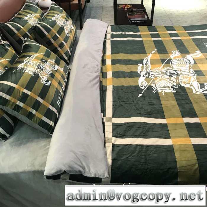 大胆なチェックの人気トレンド 寝具4点セット バーバリー2019-20秋冬取り入れやすい  BURBERRY