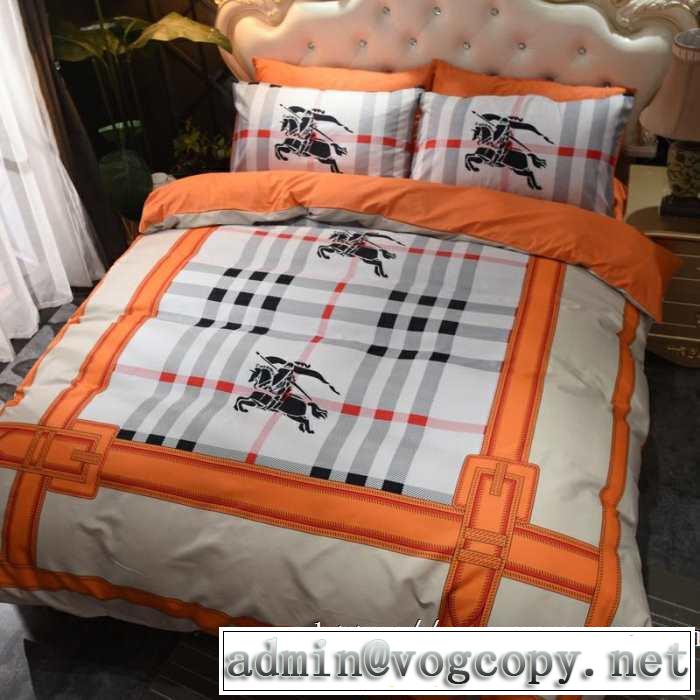 今年の流行りファション BURBERRY  寝具4点セット バーバリー気になる2019年秋のファッション