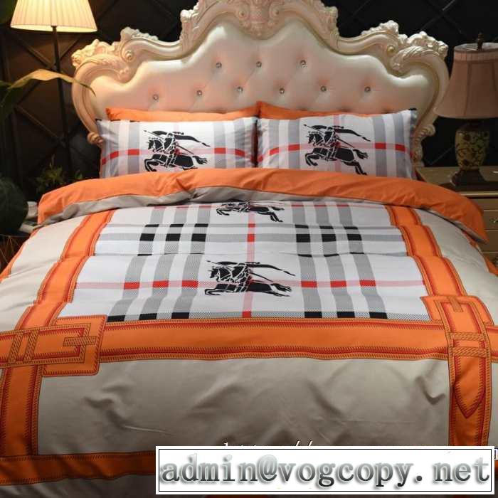 今年の流行りファション BURBERRY  寝具4点セット バーバリー気になる2019年秋のファッション
