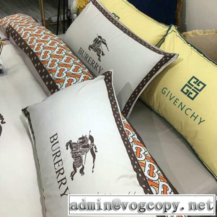 バーバリー BURBERRY 最速2019秋冬トレンドブランド 秋冬コーデと相性がいい  寝具4点セット