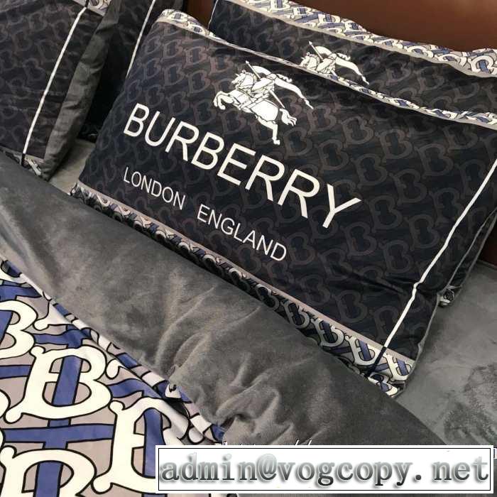 おしゃれ度アップ秋冬コレクション BURBERRY  寝具4点セット バーバリー2019秋冬最重要アイテム