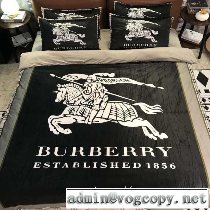 おしゃれ度アップ秋冬コレクション BURBERRY  寝具4点セット バーバリー2019秋冬最重要アイテム