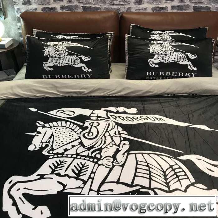 おしゃれ度アップ秋冬コレクション BURBERRY  寝具4点セット バーバリー2019秋冬最重要アイテム