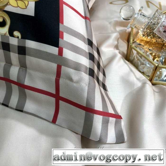 2019秋冬人気色おすすめ 寝具4点セット バーバリー BURBERRY 今季トレンド抜け感新品