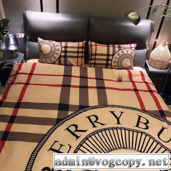 BURBERRY 寝具4点セット バーバリー 今年注目すべき秋冬ファッション 2019トレンドファッション新品