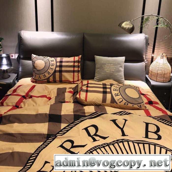 BURBERRY 寝具4点セット バーバリー 今年注目すべき秋冬ファッション 2019トレンドファッション新品