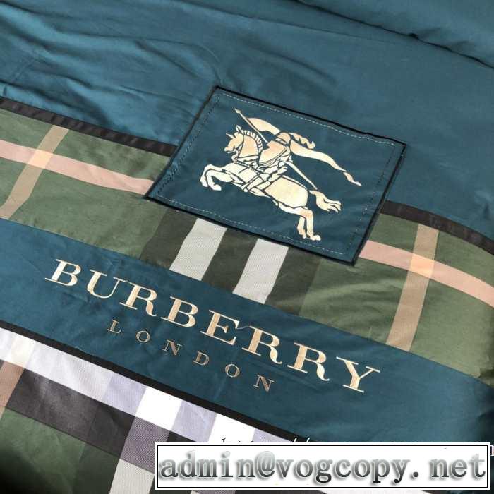今から取り入れられるトレンド  BURBERRY 寝具4点セット バーバリー2019トレンドアイテム激安  BURBERRY