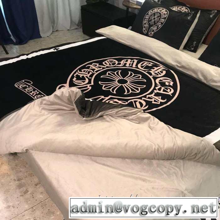 2019トレンドアイテム激安 寝具4点セット クロムハーツ2019秋断然ブランド推し CHROME HEARTS