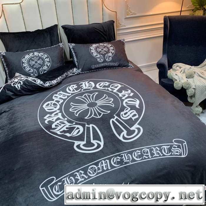 2019秋のファッショントレンドはこれ 寝具4点セット クロムハーツ CHROME HEARTS カジュアルコーデオシャレ