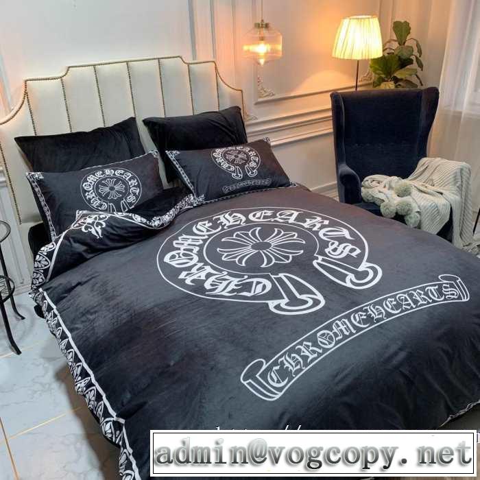 2019秋のファッショントレンドはこれ 寝具4点セット クロムハーツ CHROME HEARTS カジュアルコーデオシャレ