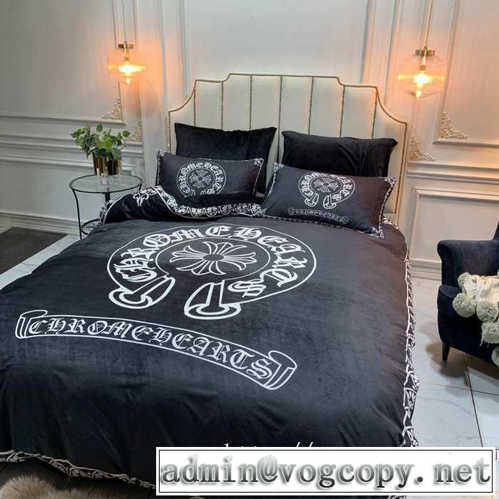 2019秋のファッショントレンドはこれ 寝具4点セット クロムハーツ CHROME HEARTS カジュアルコーデオシャレ