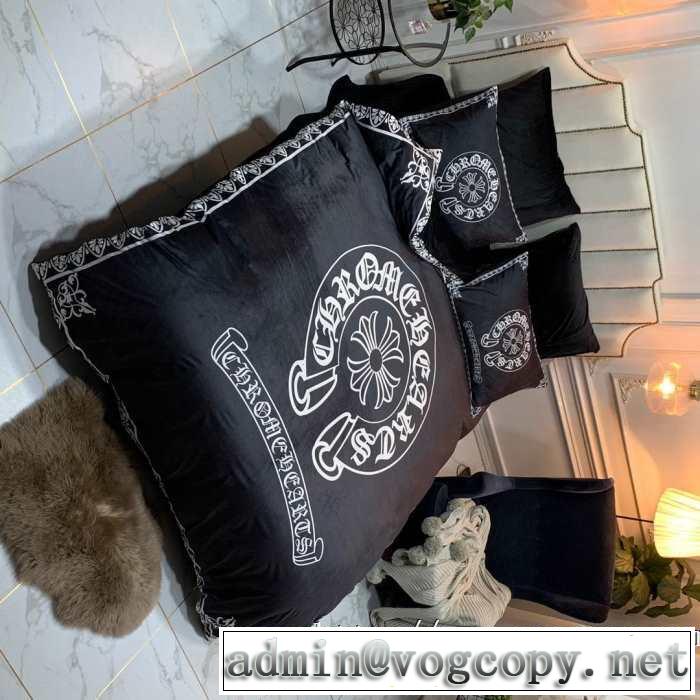 2019秋のファッショントレンドはこれ 寝具4点セット クロムハーツ CHROME HEARTS カジュアルコーデオシャレ
