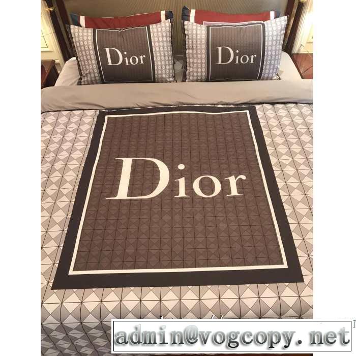 ディオール 2019秋冬人気色おすすめ DIOR 保温性が高く秋冬にはぴったり 寝具4点セット