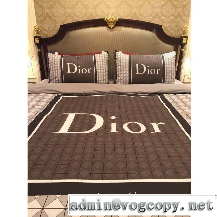 ディオール 2019秋冬人気色おすすめ DIOR 保温性が高く秋冬にはぴったり 寝具4点セット