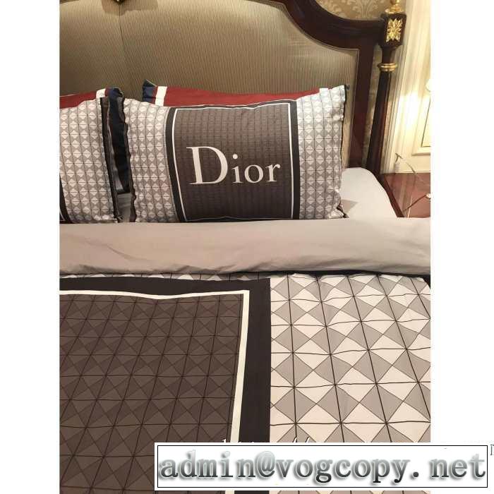 ディオール 2019秋冬人気色おすすめ DIOR 保温性が高く秋冬にはぴったり 寝具4点セット