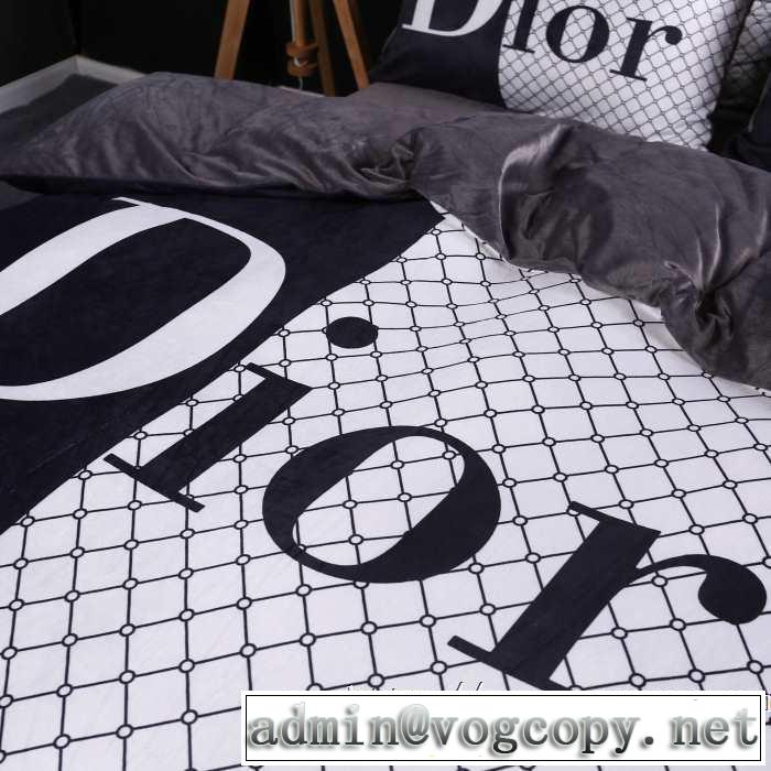 おしゃれ度アップ秋冬コレクション ディオール DIOR  寝具4点セット 2019トレンドファッション新品