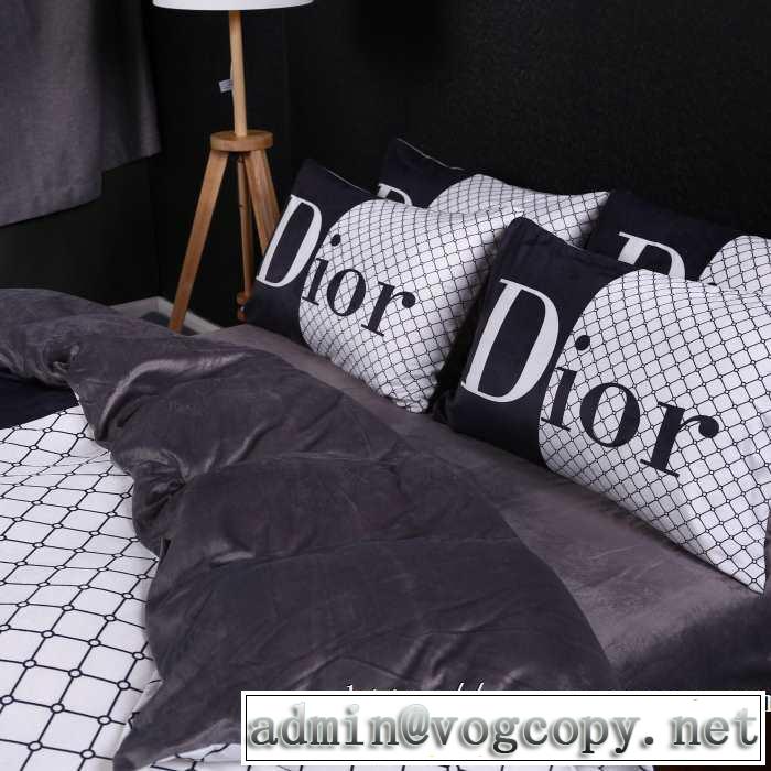 おしゃれ度アップ秋冬コレクション ディオール DIOR  寝具4点セット 2019トレンドファッション新品