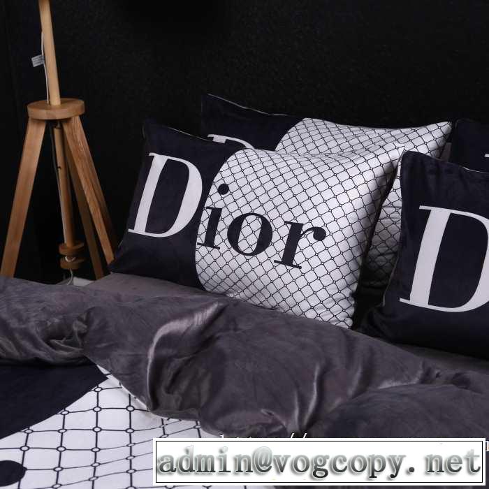 おしゃれ度アップ秋冬コレクション ディオール DIOR  寝具4点セット 2019トレンドファッション新品