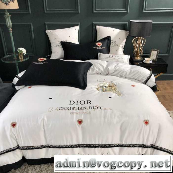 もちろん相性抜群 ディオール 2019秋のファッショントレンドはこれ DIOR  寝具4点セット