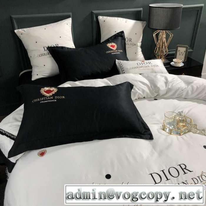 もちろん相性抜群 ディオール 2019秋のファッショントレンドはこれ DIOR  寝具4点セット
