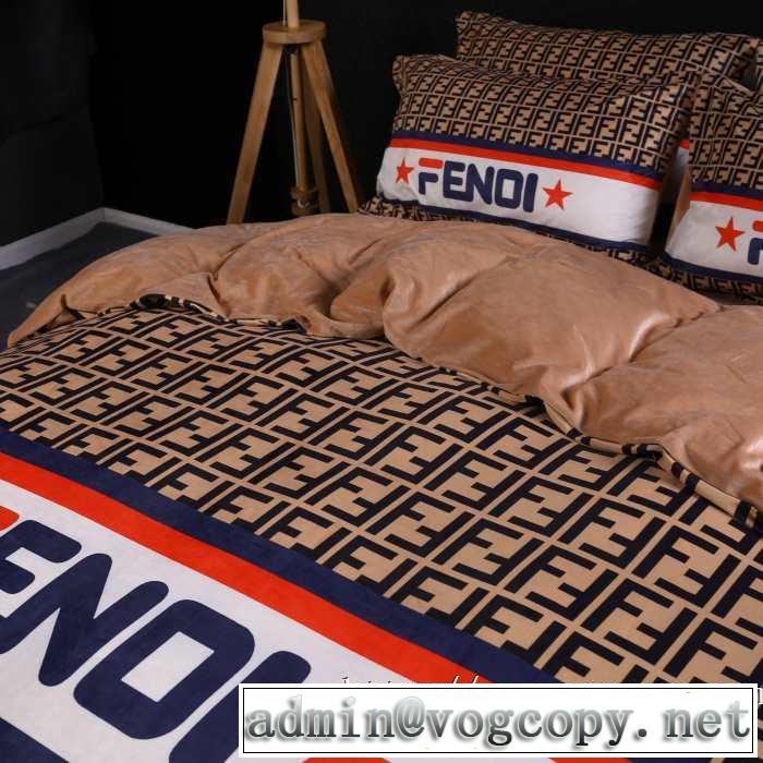 寝具4点セット大胆なチェックの人気トレンド フェンディ 【2019秋冬トレンド】押さえておきたいFENDI