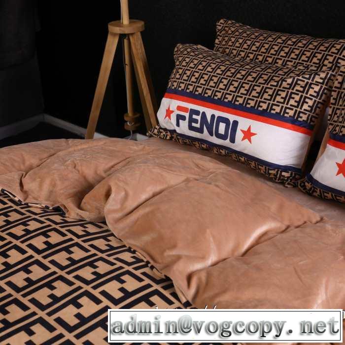 寝具4点セット大胆なチェックの人気トレンド フェンディ 【2019秋冬トレンド】押さえておきたいFENDI