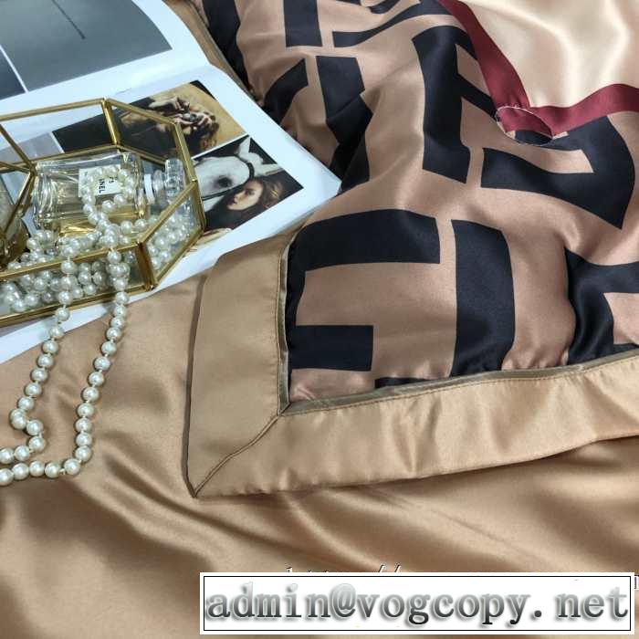 おすすめする注目トレンド フェンディ【2019秋冬】今きてる最先端ブランド FENDI 寝具4点セット