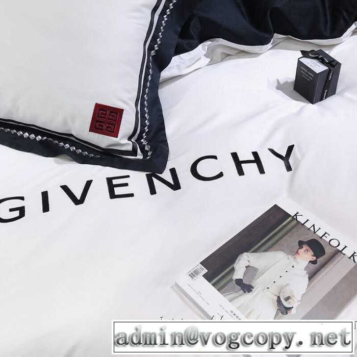 2019-20秋冬トレンドファッションGIVENCHY 寝具4点セット ジバンシー やっぱり優しい色