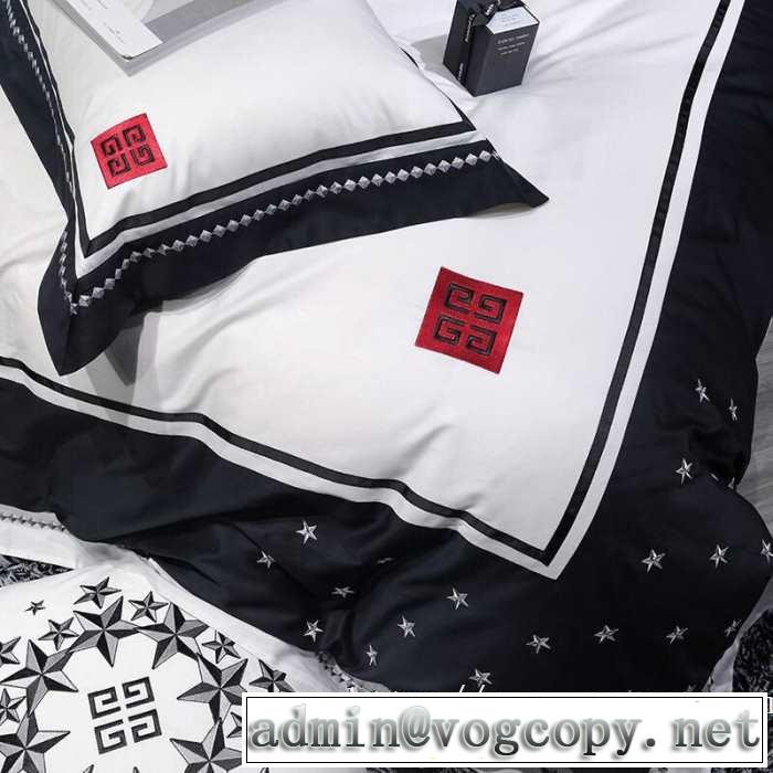 2019-20秋冬トレンドファッションGIVENCHY 寝具4点セット ジバンシー やっぱり優しい色