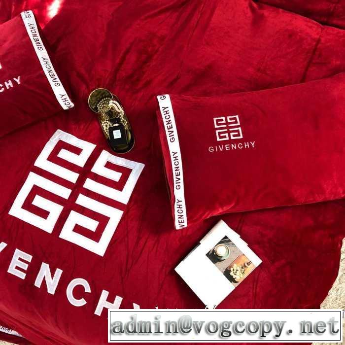 ジバンシー GIVENCHYお洒落で秋冬注目トレンド 寝具4点セット 2019秋冬最重要アイテム
