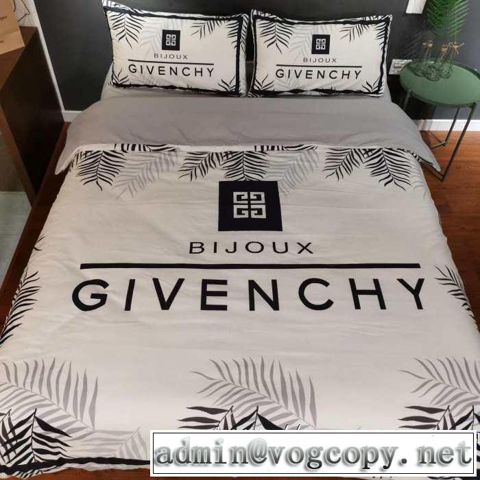 寝具4点セット GIVENCHY 今季トレンド抜け感新品 ジバンシー2019トレンド秋冬おすすめ安い