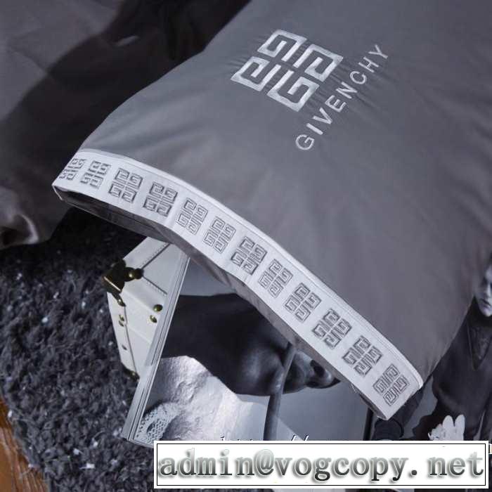 2019秋冬最重要アイテム ジバンシー GIVENCHY 寝具4点セット 絶妙な大人っぽさと遊び心