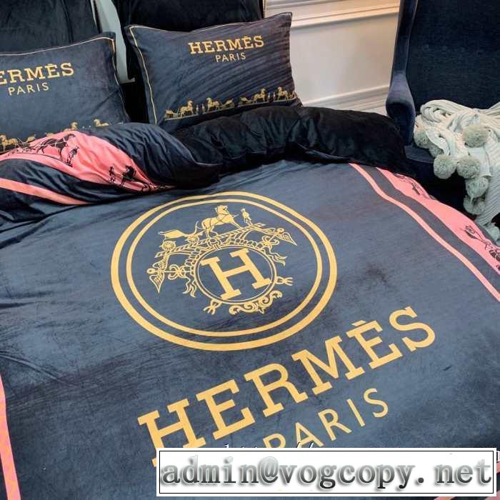 2019秋冬最重要アイテム エルメス おすすめする注目トレンドHERMES 寝具4点セット