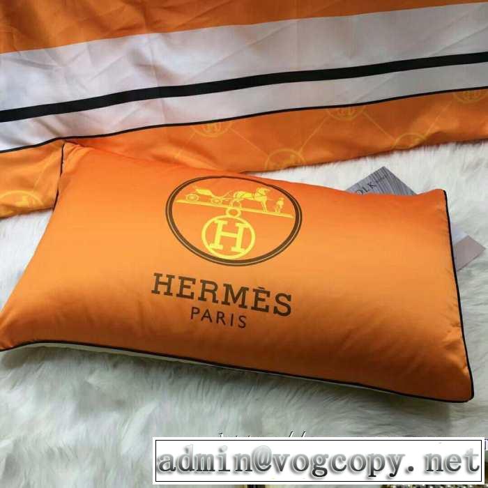 HERMES 寝具4点セット 先取り 2019/2020秋冬ファッション エルメス ファッション上級者向け