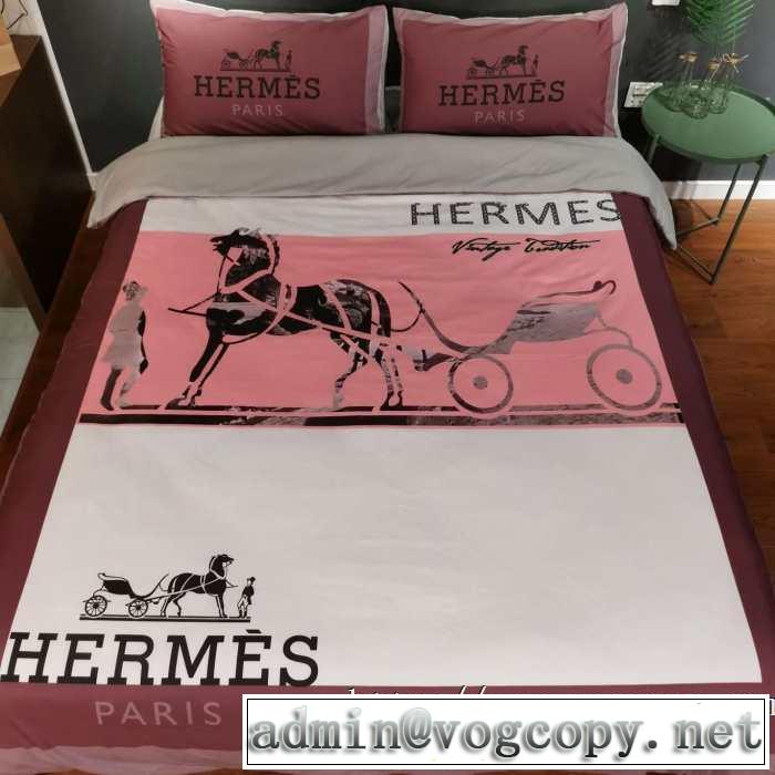 2019秋冬トレンドアイテム エルメス HERMES使いやすさのトレンド 寝具4点セット