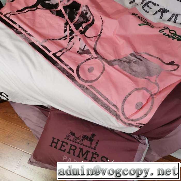 2019秋冬トレンドアイテム エルメス HERMES使いやすさのトレンド 寝具4点セット