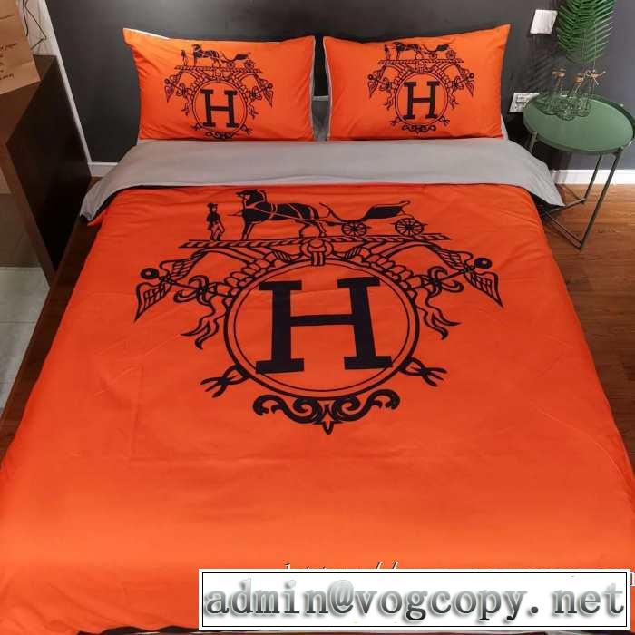 エルメス HERMES 活躍するトレンドアイテム 寝具4点セット 2019秋冬人気色おすすめ