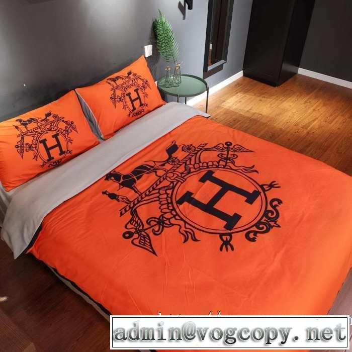 エルメス HERMES 活躍するトレンドアイテム 寝具4点セット 2019秋冬人気色おすすめ