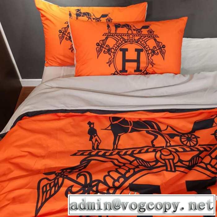 エルメス HERMES 活躍するトレンドアイテム 寝具4点セット 2019秋冬人気色おすすめ