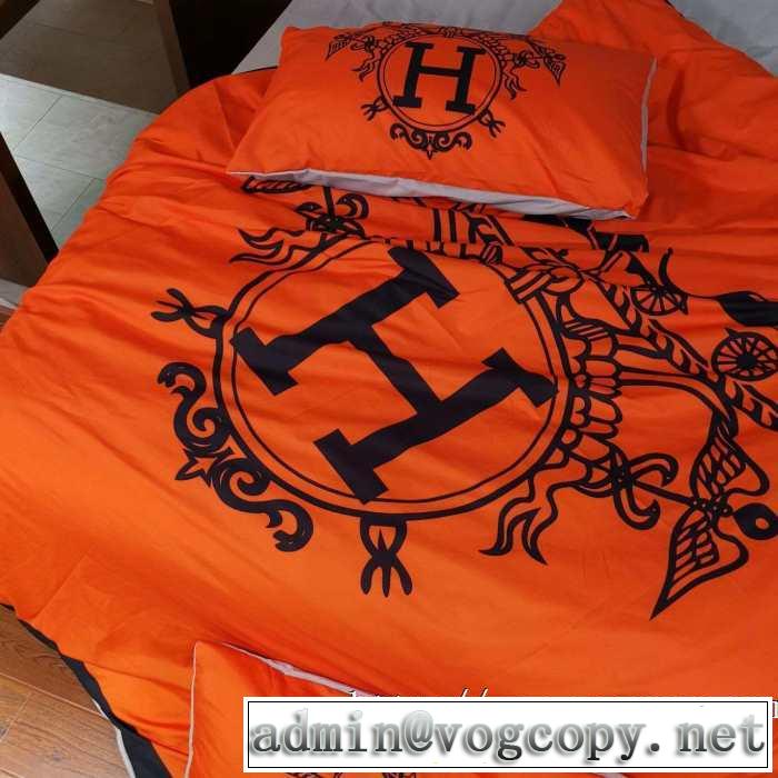 エルメス HERMES 活躍するトレンドアイテム 寝具4点セット 2019秋冬人気色おすすめ